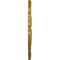 Ekena Millwork Attica with Rose Medallion (Canopies up to 4 1/2"), 26"OD x 3 3/4"ID x 1 1/2"P, Pharaohs Gold CM26ATPGS - alternate 3